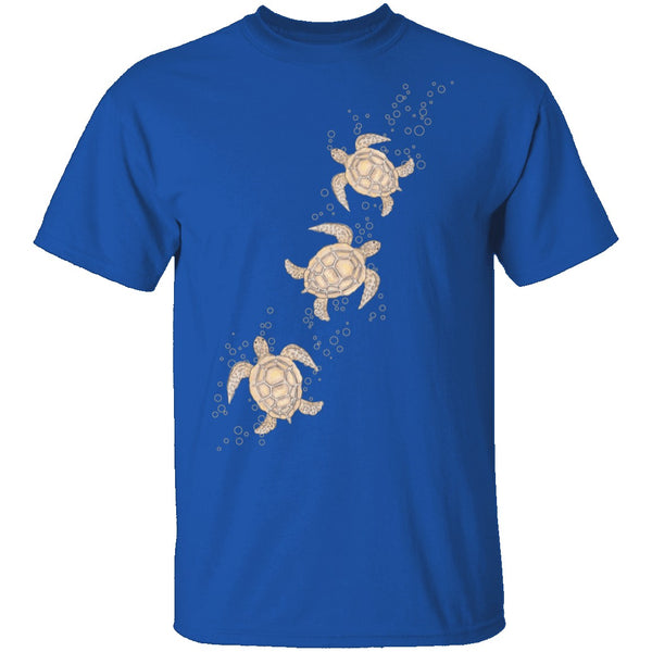 Baby Turtles T-Shirt CustomCat
