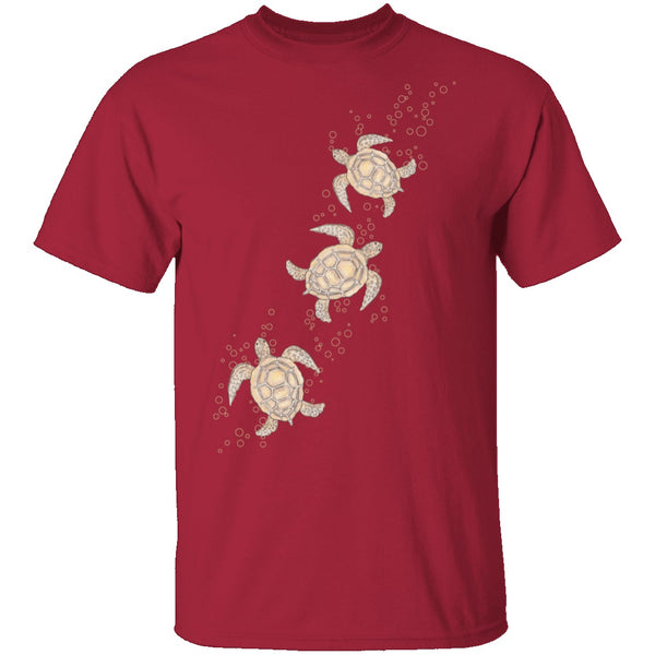 Baby Turtles T-Shirt CustomCat