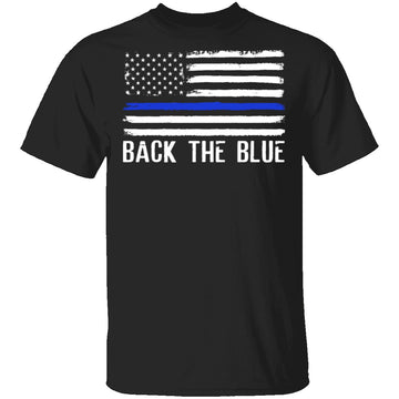 Back The Blue T-Shirt CustomCat