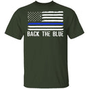 Back The Blue T-Shirt CustomCat