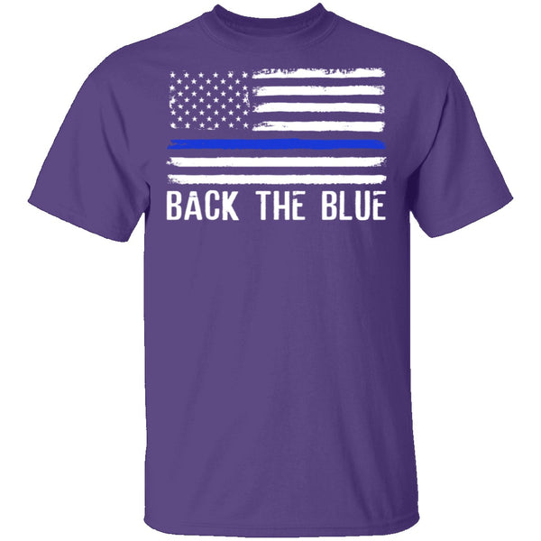 Back The Blue T-Shirt CustomCat