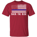 Back The Blue T-Shirt CustomCat