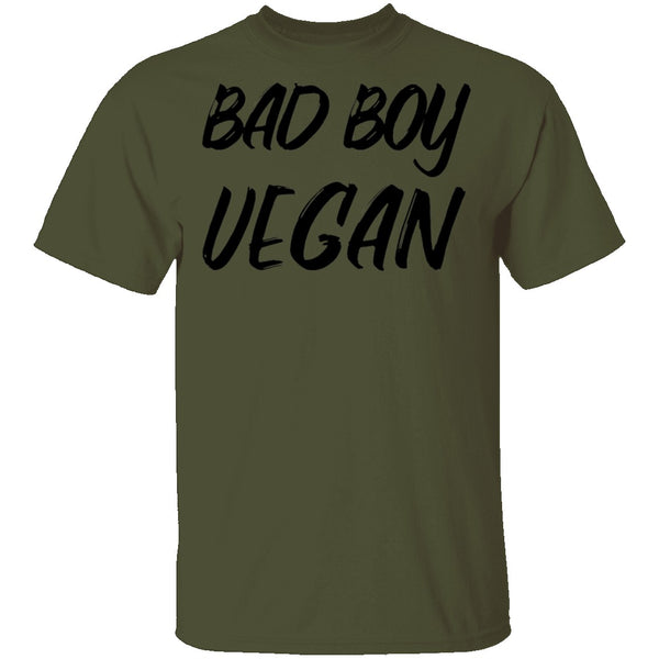Bad Boy Vegan T-Shirt CustomCat