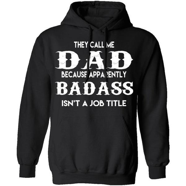 Badass Dad T-Shirt CustomCat