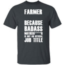 Badass Farmer T-Shirt CustomCat