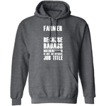Badass Farmer T-Shirt CustomCat
