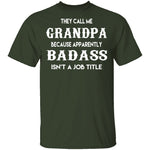Badass Grandpa T-Shirt CustomCat