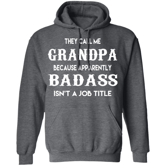 Badass Grandpa T-Shirt CustomCat