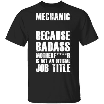 Badass Mechanic T-Shirt CustomCat