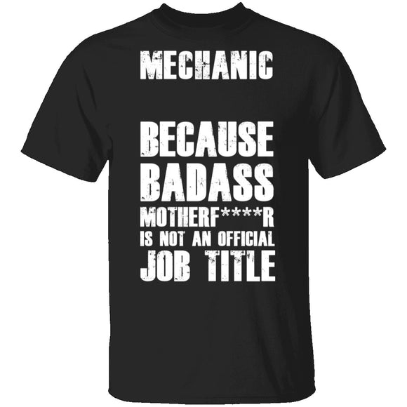 Badass Mechanic T-Shirt CustomCat