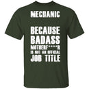 Badass Mechanic T-Shirt CustomCat