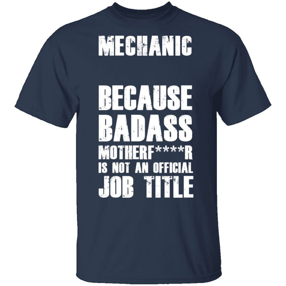 Badass Mechanic T-Shirt CustomCat