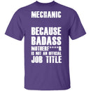 Badass Mechanic T-Shirt CustomCat