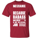 Badass Mechanic T-Shirt CustomCat