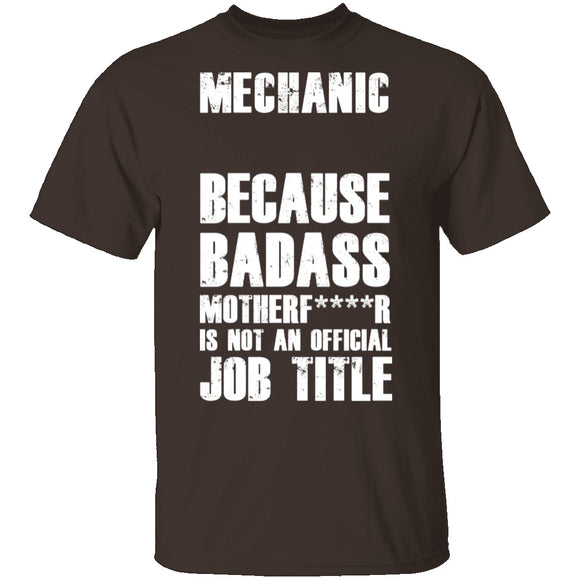 Badass Mechanic T-Shirt CustomCat