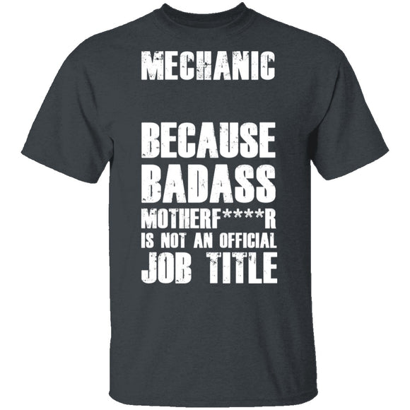 Badass Mechanic T-Shirt CustomCat