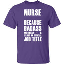 Badass Nurse T-Shirt CustomCat