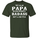 Badass Papa T-Shirt CustomCat