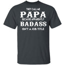 Badass Papa T-Shirt CustomCat
