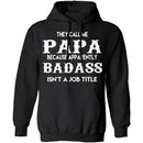 Badass Papa T-Shirt CustomCat