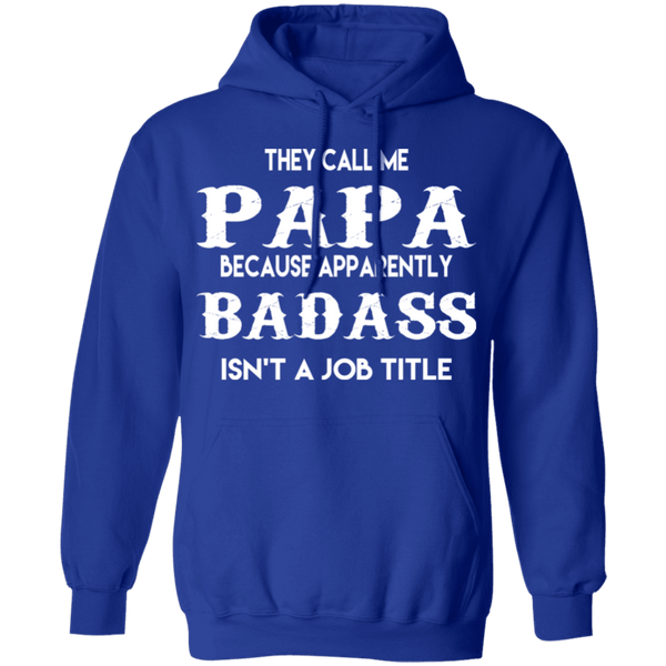 Badass Papa T-Shirt CustomCat