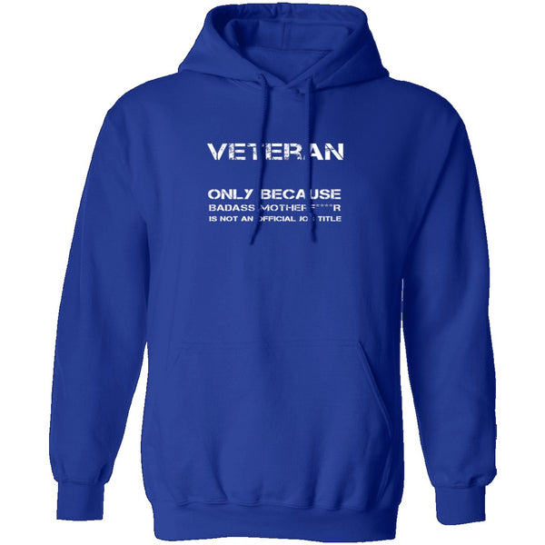 Badass Veteran T-Shirt CustomCat