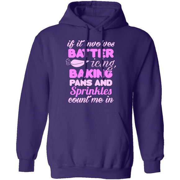 Baking Count Me In T-Shirt CustomCat