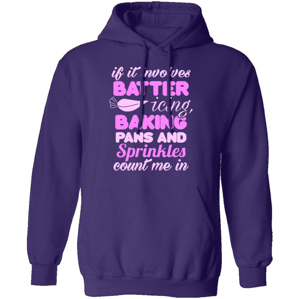 Baking Count Me In T-Shirt CustomCat