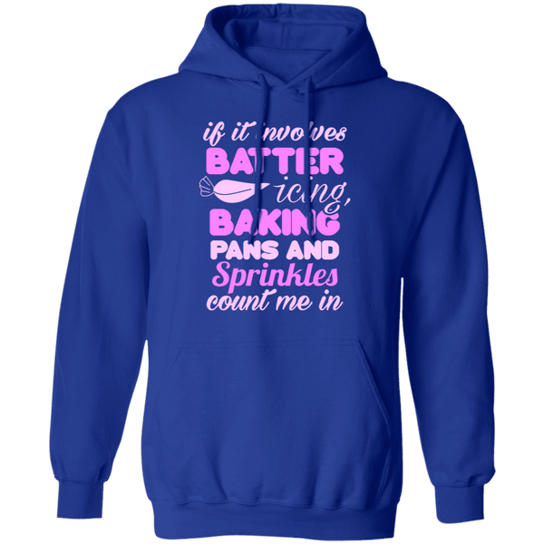 Baking Count Me In T-Shirt CustomCat