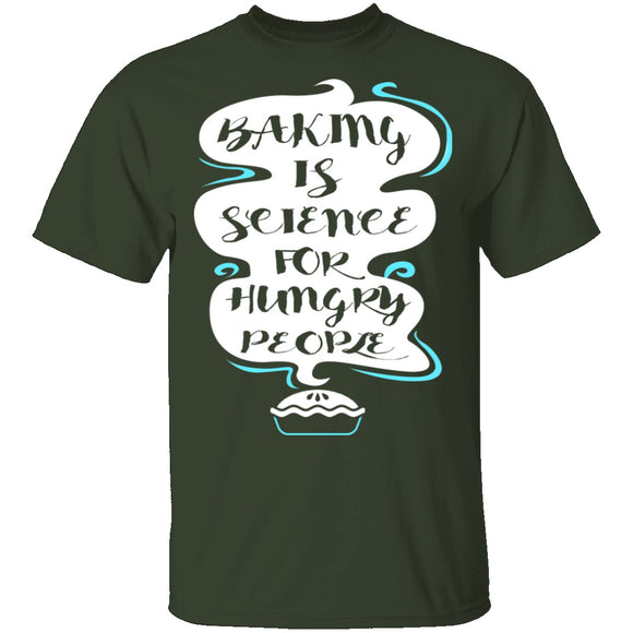 Baking Is Science T-Shirt CustomCat