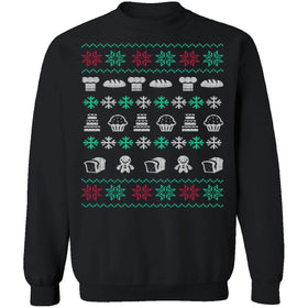 Baking Ugly Christmas Sweater CustomCat