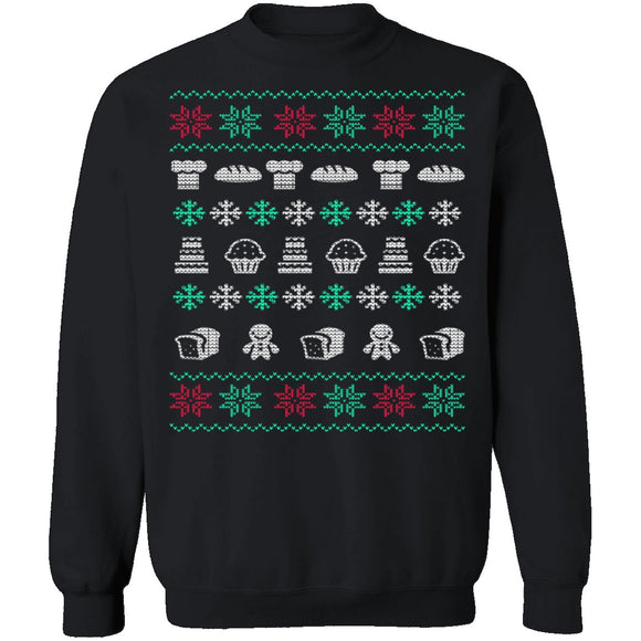 Baking Ugly Christmas Sweater CustomCat