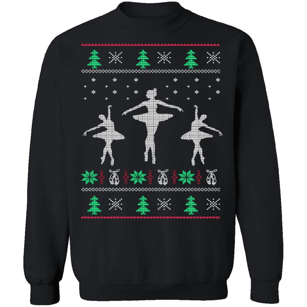 Ballerinas Ugly Christmas Sweater CustomCat