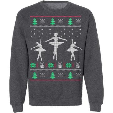 Ballerinas Ugly Christmas Sweater CustomCat