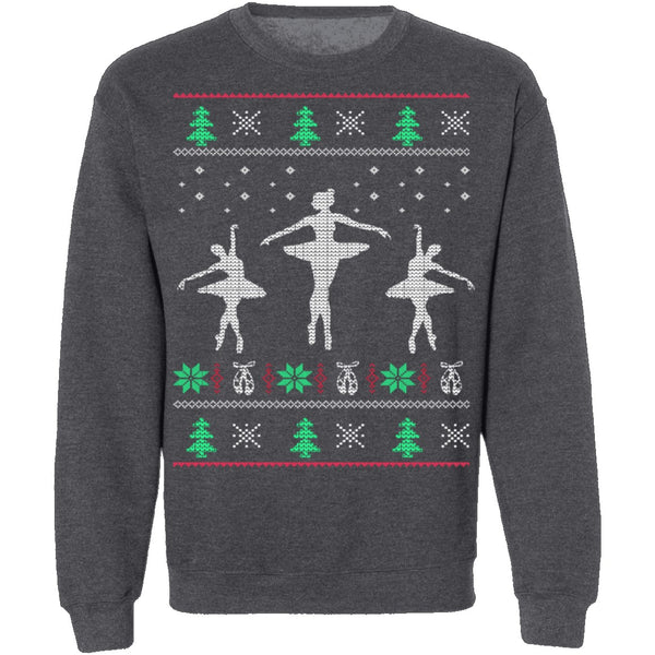 Ballerinas Ugly Christmas Sweater CustomCat