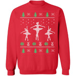 Ballerinas Ugly Christmas Sweater CustomCat