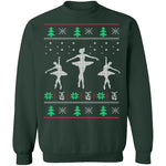 Ballerinas Ugly Christmas Sweater CustomCat