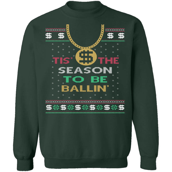 Ballin Ugly Christmas Sweater CustomCat