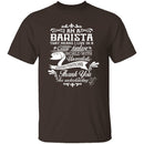 Barista Fantasy World T-Shirt CustomCat