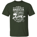 Barista Fantasy World T-Shirt CustomCat