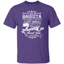 Barista Fantasy World T-Shirt CustomCat