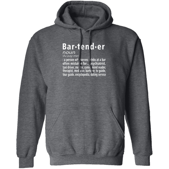Bartender Definition T-Shirt CustomCat