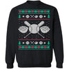 Baseball Ugly Christmas Sweater CustomCat