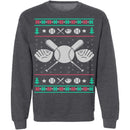 Baseball Ugly Christmas Sweater CustomCat