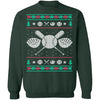 Baseball Ugly Christmas Sweater CustomCat