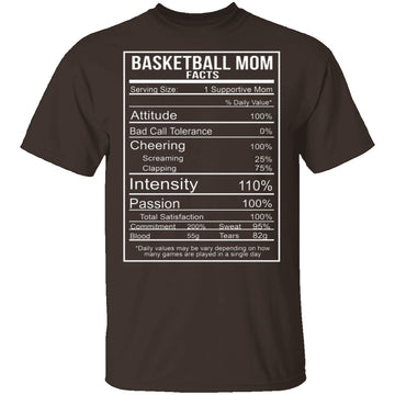 Basketball Mom T-Shirt CustomCat
