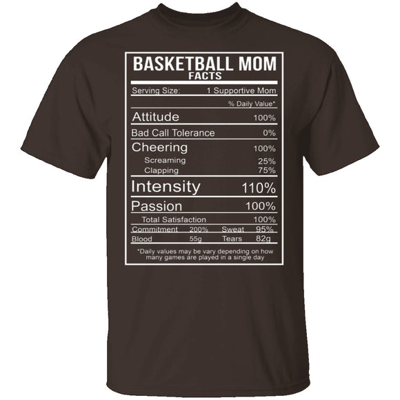 Basketball Mom T-Shirt CustomCat