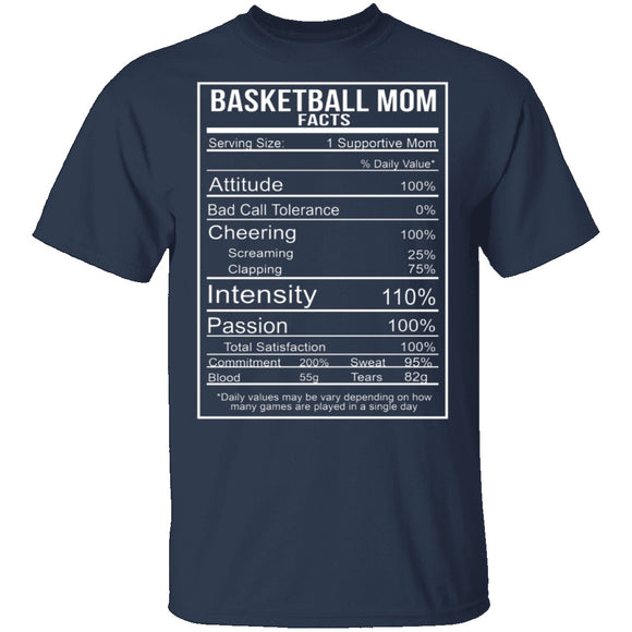 Basketball Mom T-Shirt CustomCat