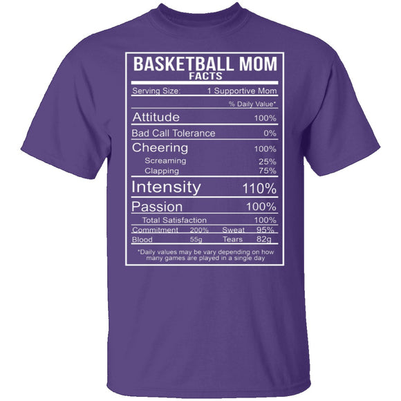 Basketball Mom T-Shirt CustomCat