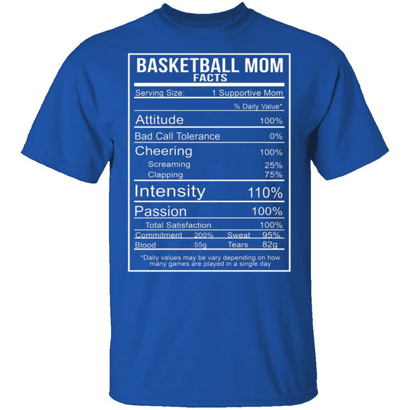 Basketball Mom T-Shirt CustomCat